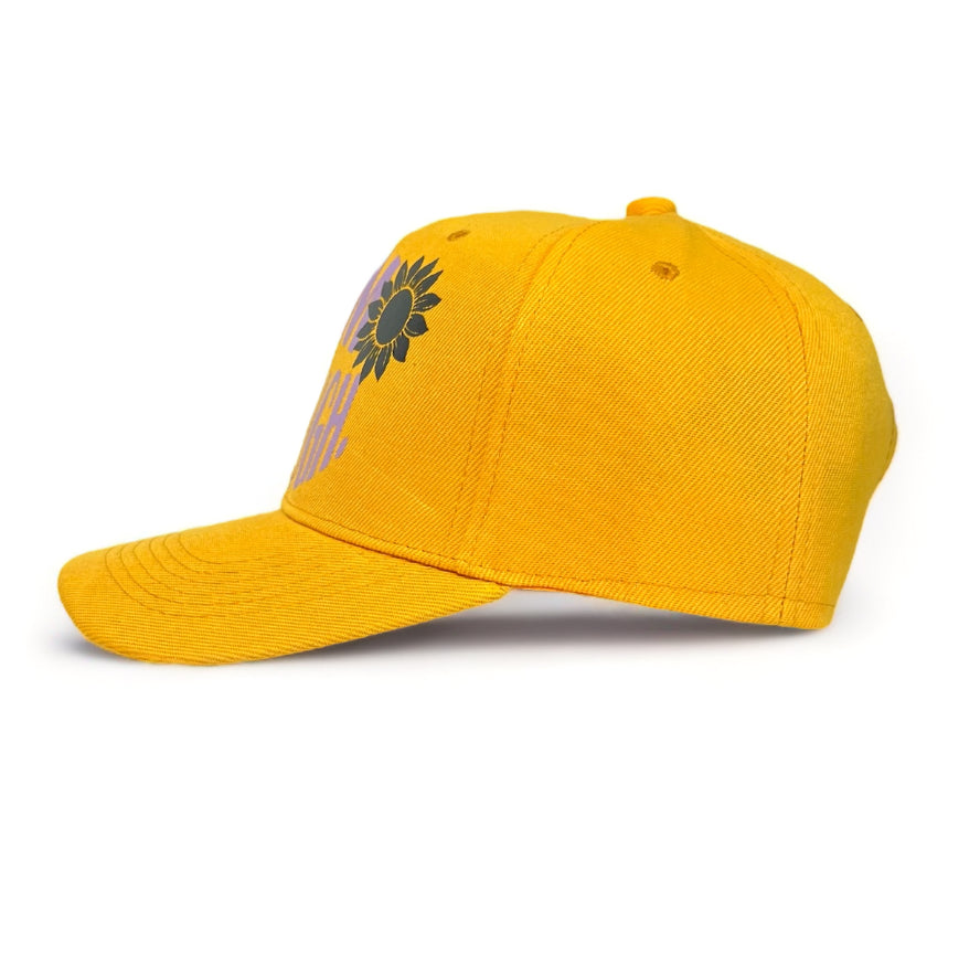 I AM ENOUGH/ Yellow Snapback hat