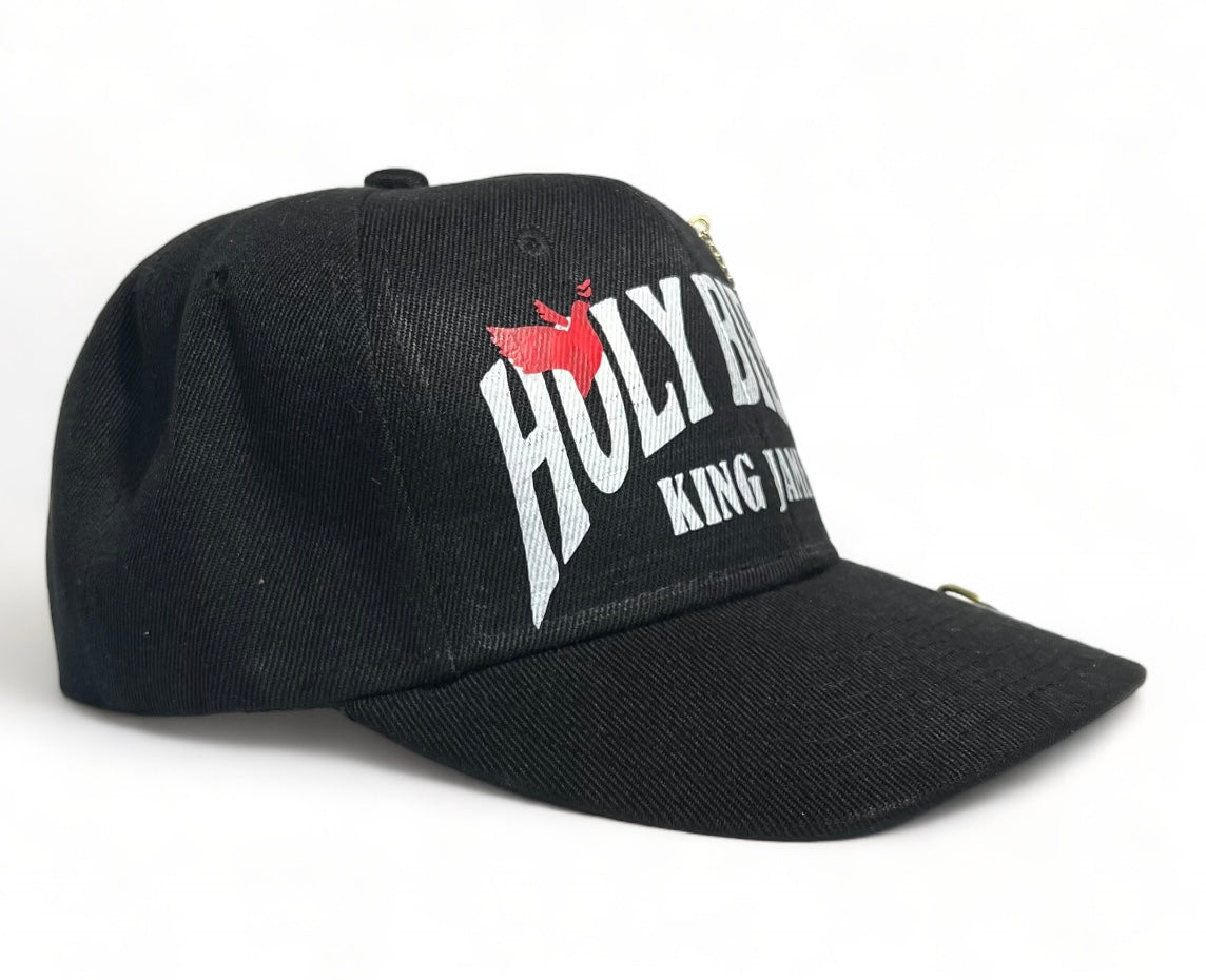 Holy Bible Black SnapBack Hat