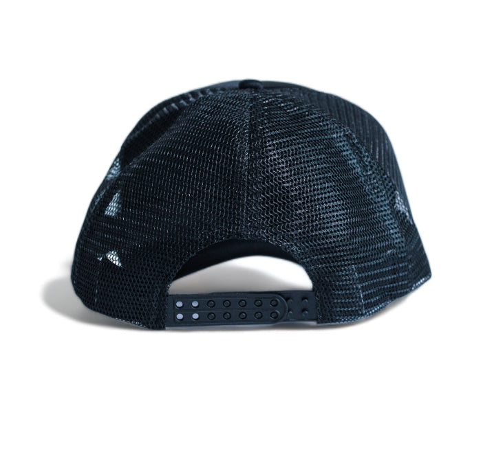 Black Husband Gang Trucker Hat