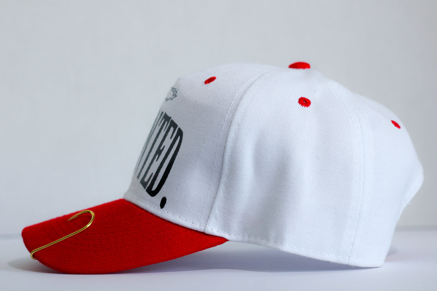White/ Red Anointed Snapback