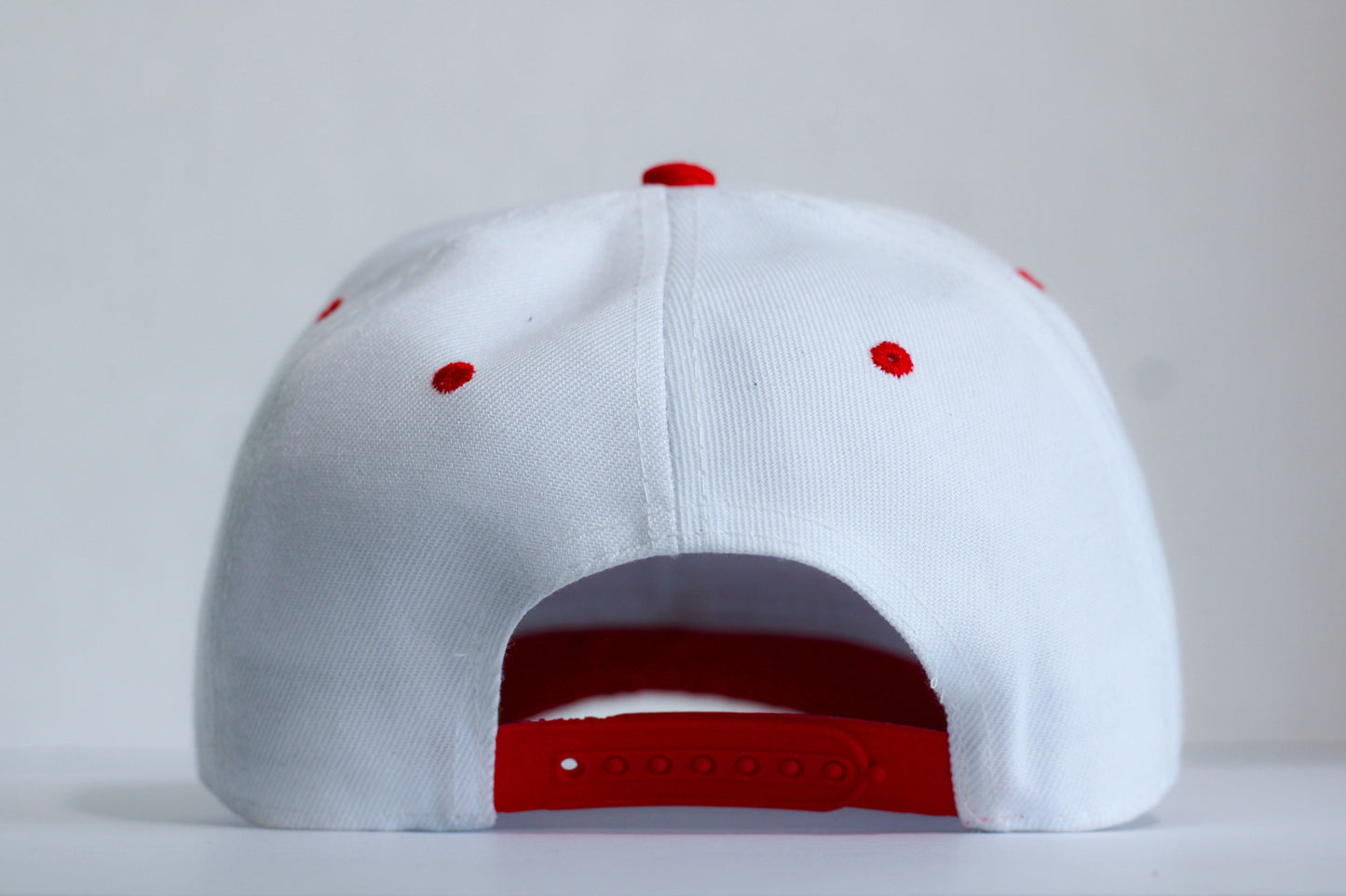 White/ Red Anointed Snapback
