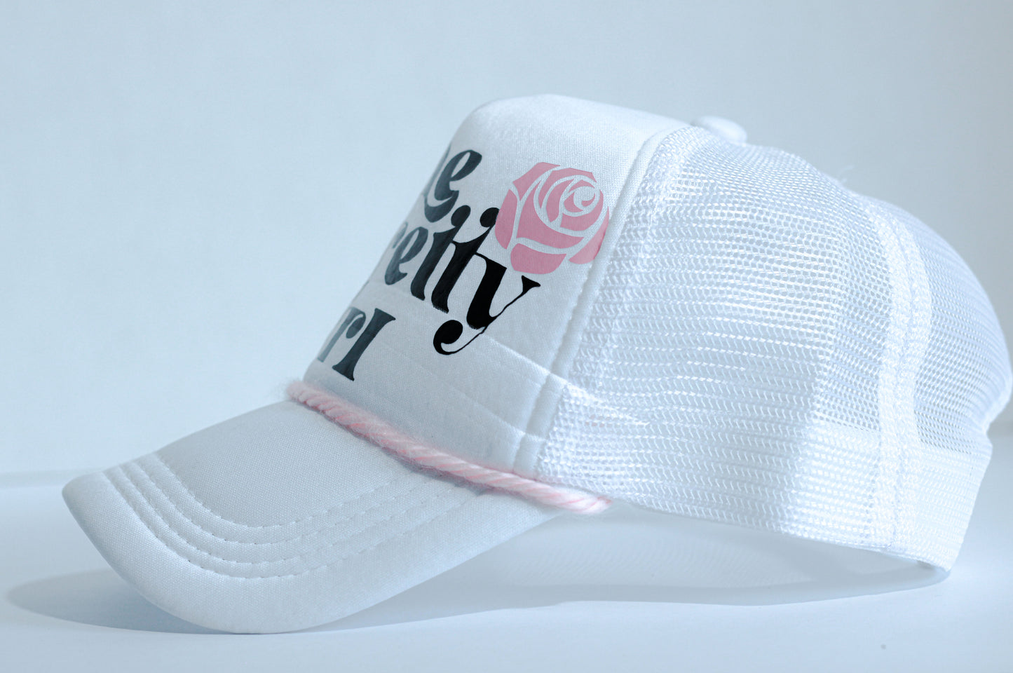 The Pretty Girl White Trucker Hat