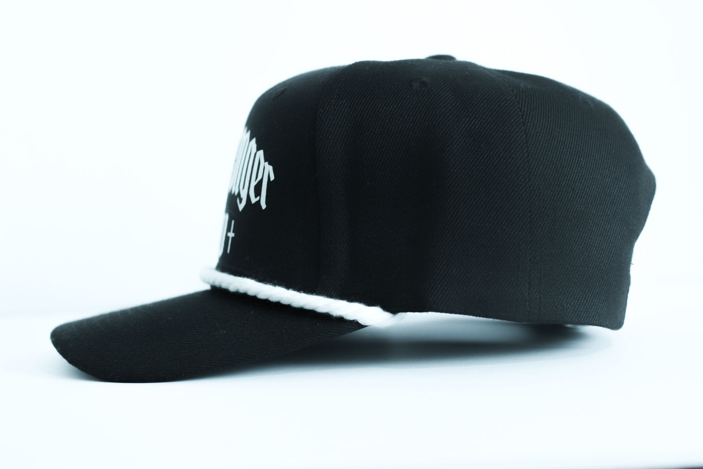 I'm Stronger Now Black Trucker hat