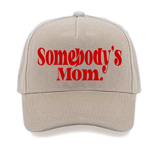Tan Somebody's Mom Hat